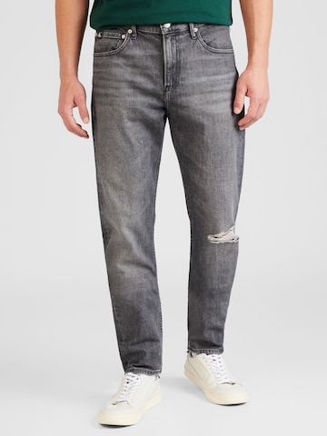 Calvin Klein Jeans Normalny krój Jeansy w kolorze szary: przód