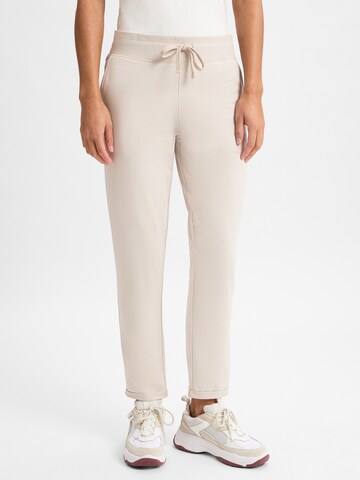 Marie Lund Regular Hose in Beige: Vorderseite