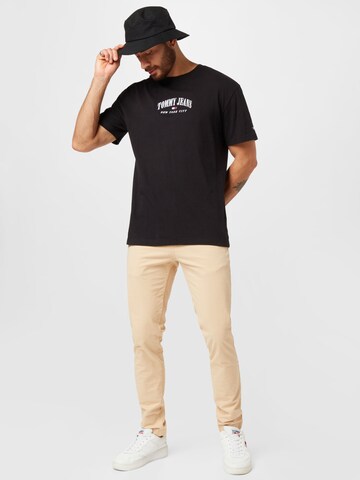 Tommy Jeans T-Shirt in Schwarz