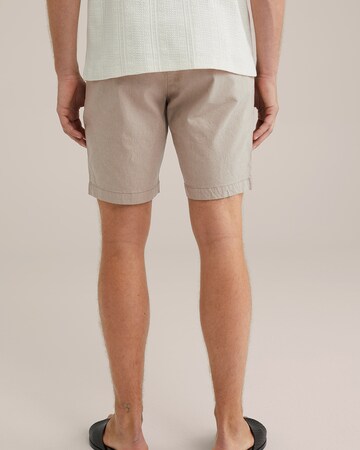 smėlio WE Fashion Standartinis „Chino“ stiliaus kelnės