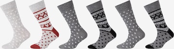 camano Socken in Grau: predná strana