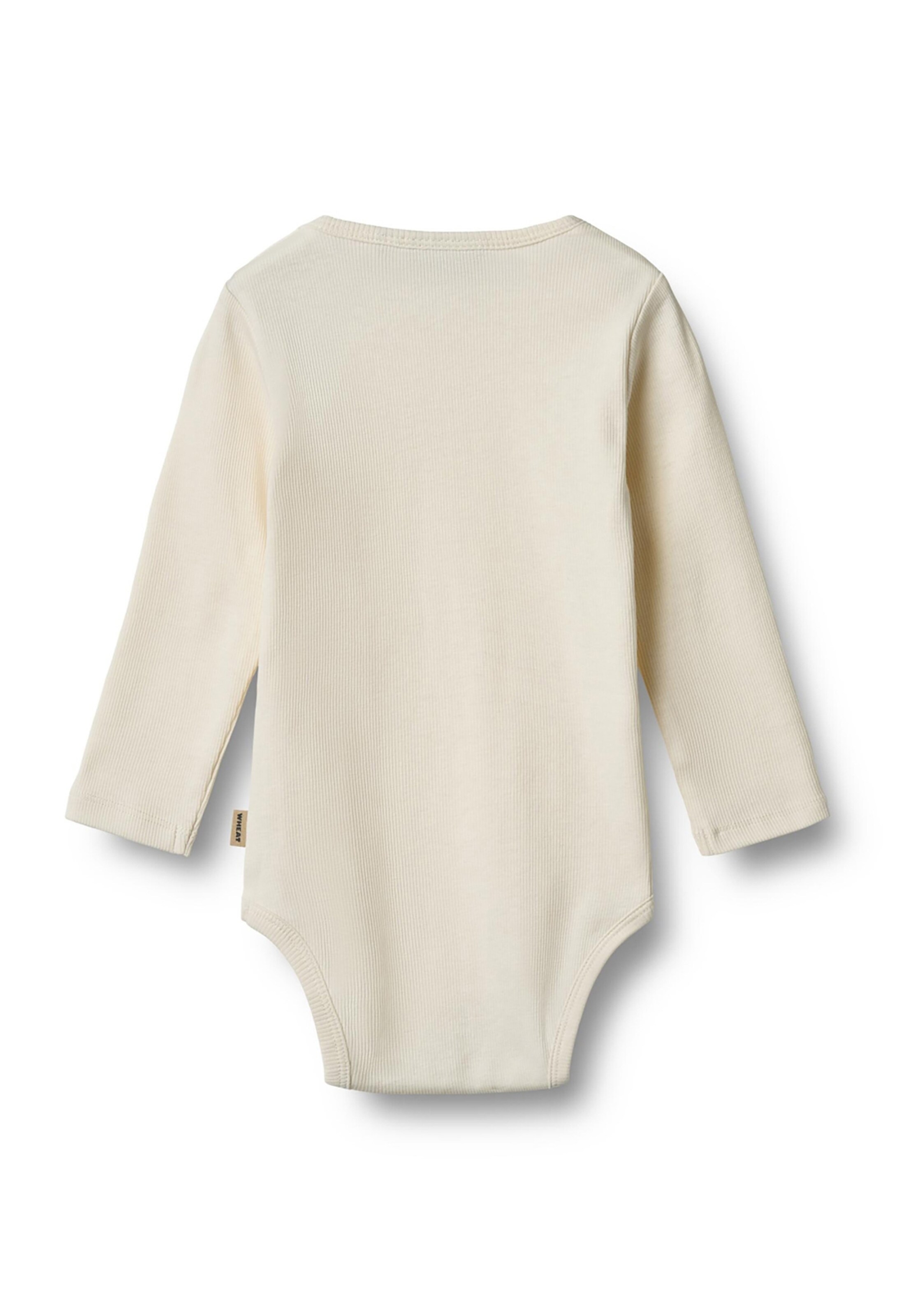 Barboteuse / body 'Spencer' WHEAT en blanc