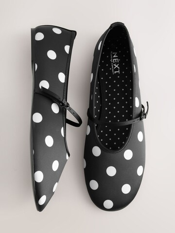 Ballerines à lanières Next en noir