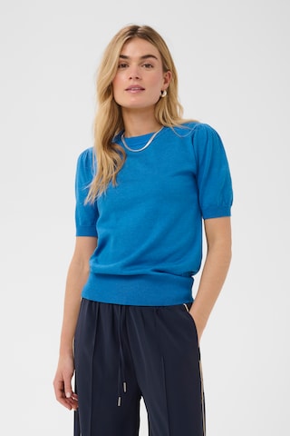 SAINT TROPEZ - Jersey en azul: frente