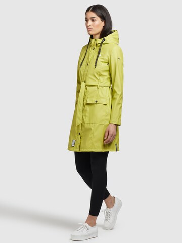 khujo Between-Seasons Coat 'GLENNA' in Green