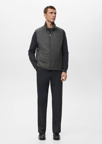 MANGO MAN Vest 'Ches' in Grey