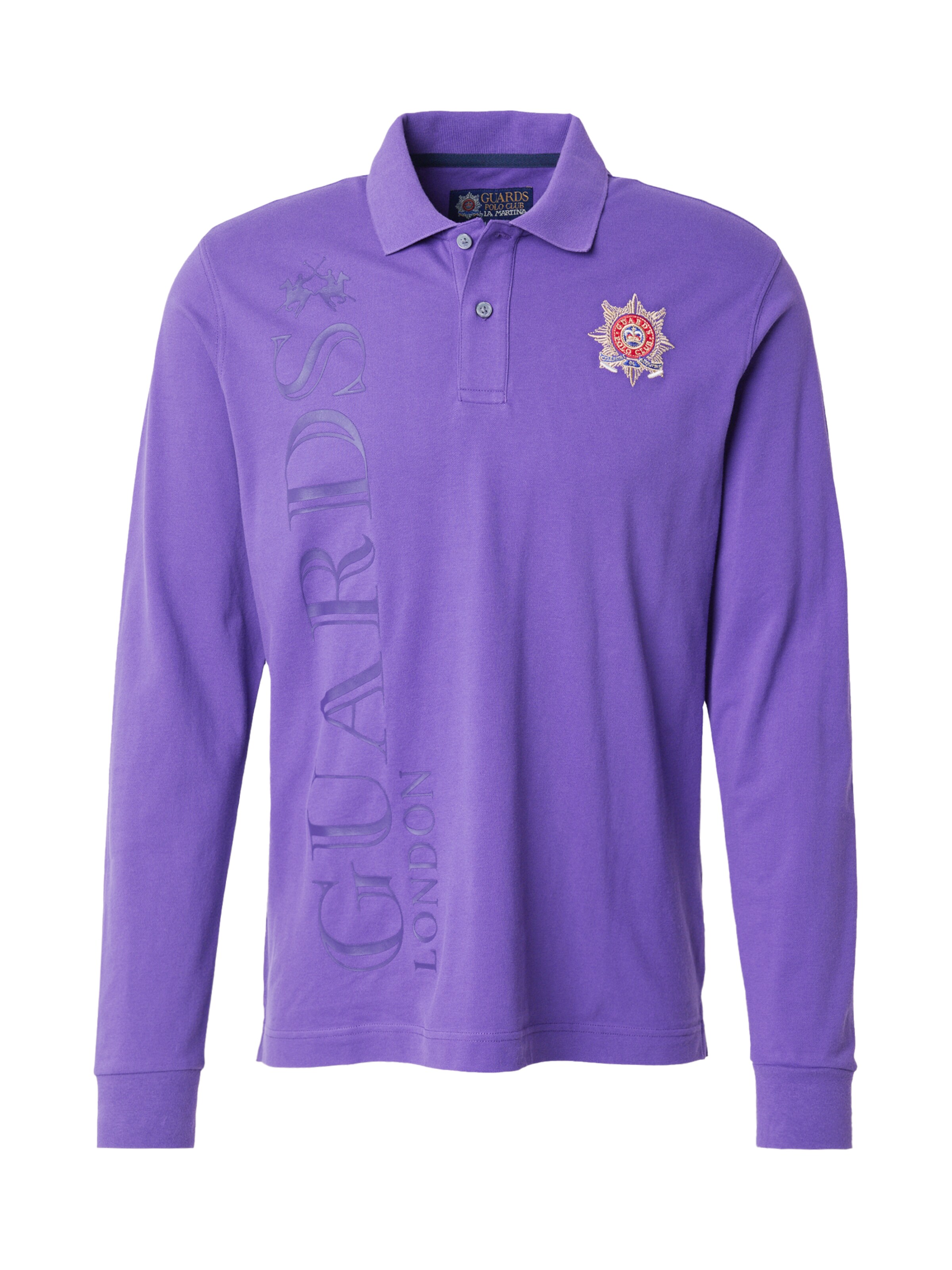 La Martina Shirt in Purple: front