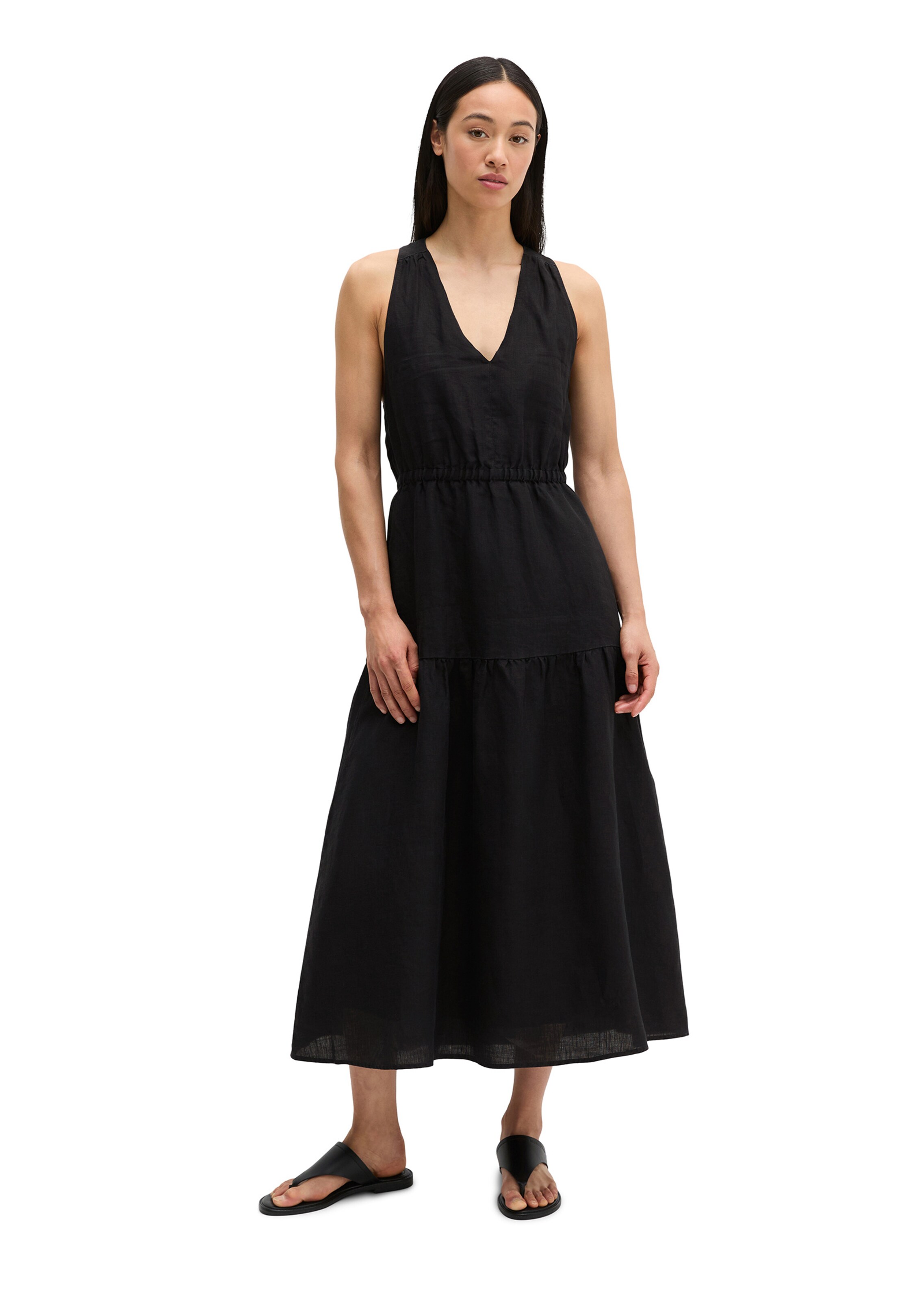Marc O'Polo Kleid in Schwarz: Vorderseite