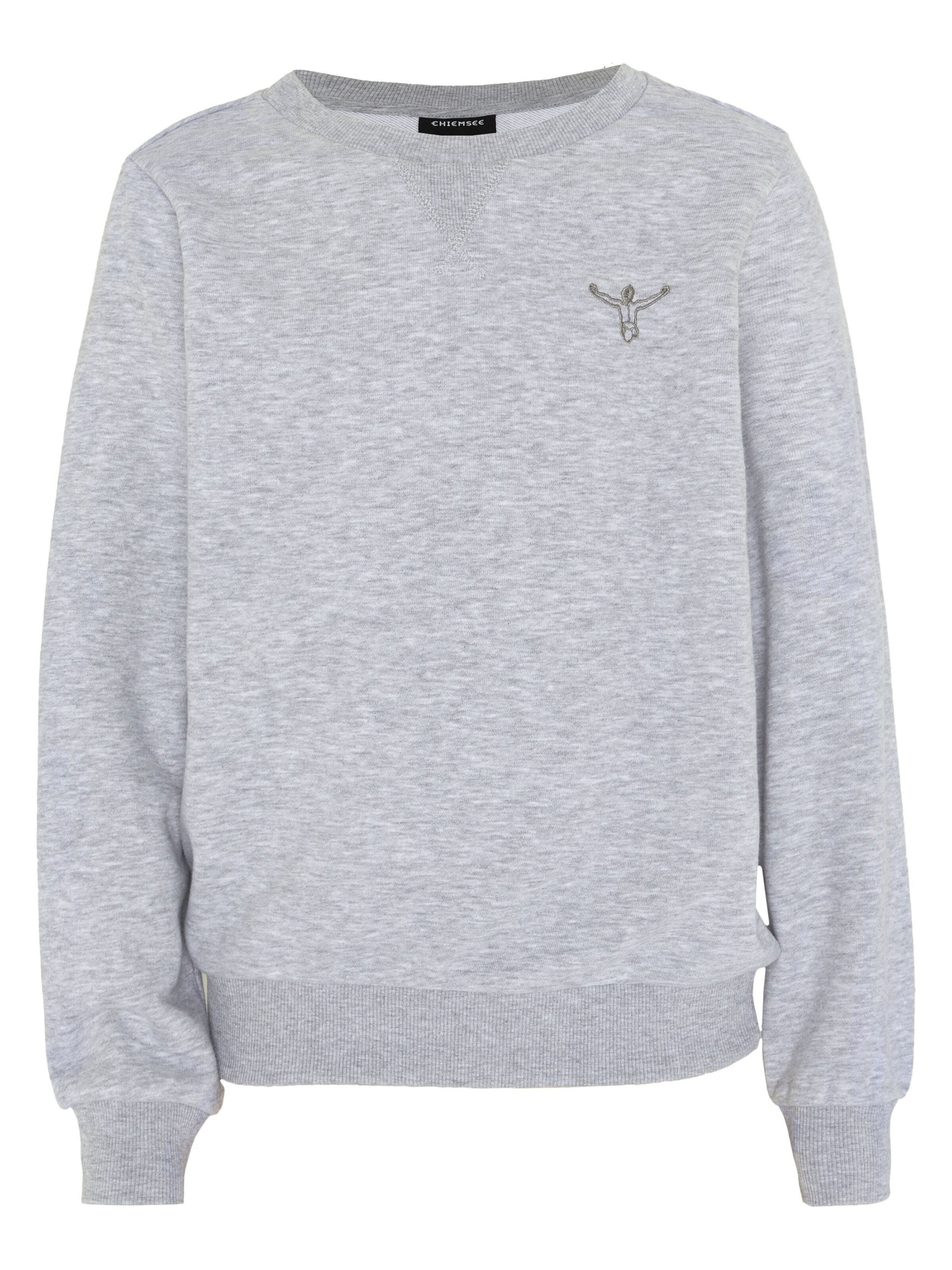 CHIEMSEE Sweatshirt ' mit tonalem Logo ' in Grey: front