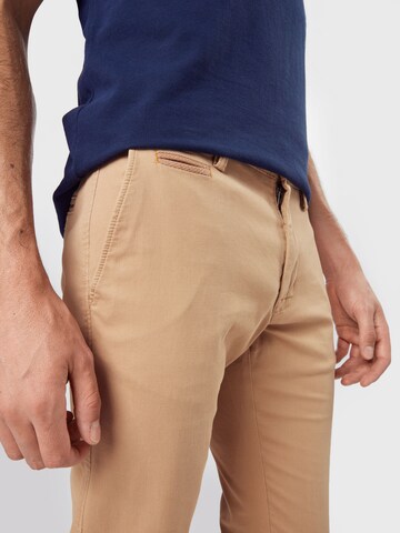 s.Oliver Slimfit Chinohose in Beige