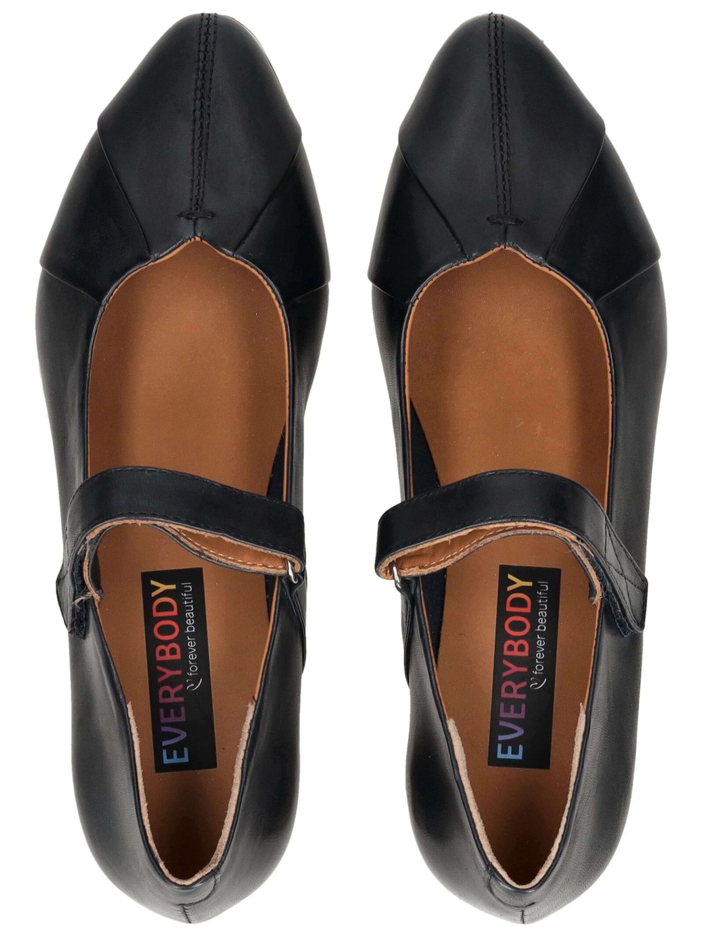 Everybody Ballerina met riempjes in Blauw