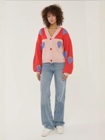 Hiccup Strickjacke in Rot