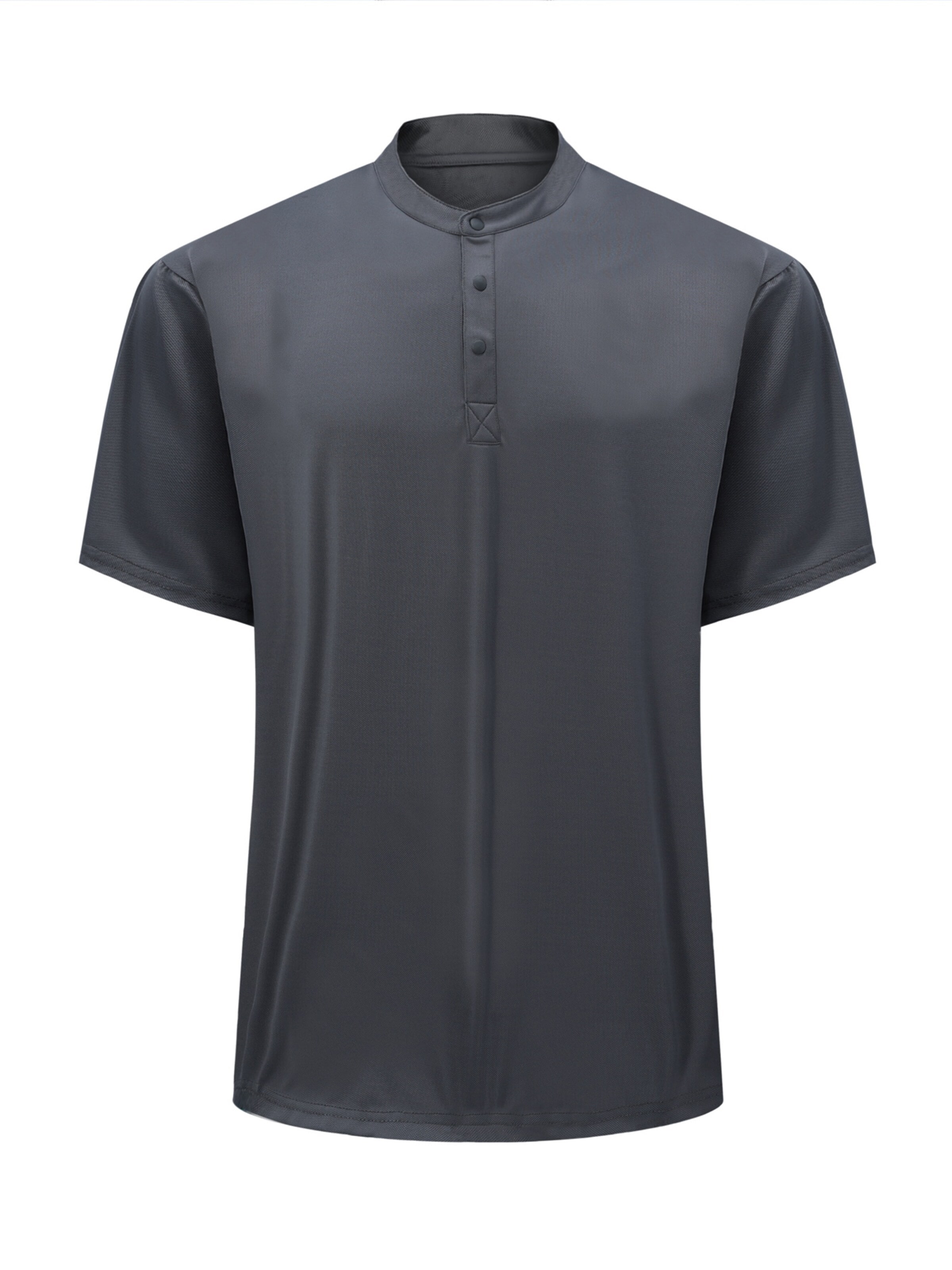 YOUTHUP Shirt 'Leibfrei' in Grey: front