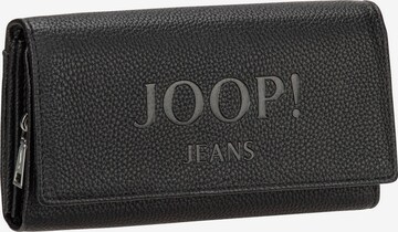 JOOP! Jeans Portemonnaie 'Lettera Europa' in Schwarz: predná strana