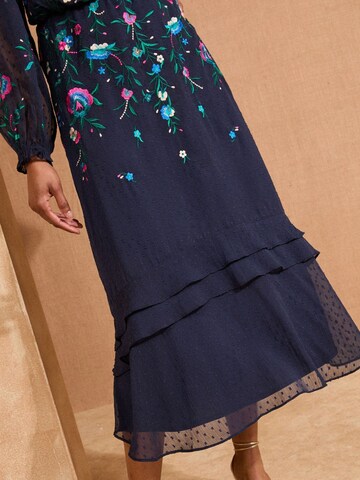 love & roses Shirt dress in Blue