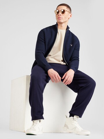 GANT - Tapered Pantalón en azul