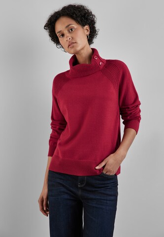 STREET ONE Pullover in Rot: Vorderseite