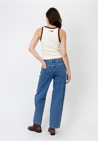 OH APRIL - Top 'Dara' em branco