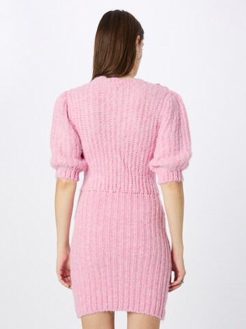 River Island Knitted dress in Pink