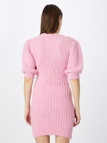 Rochie tricotat de la River Island pe roz
