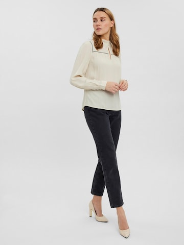 VERO MODA Blus 'Asther' i beige