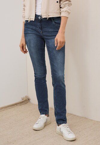 CECIL Slim fit Jeans in Blue: front