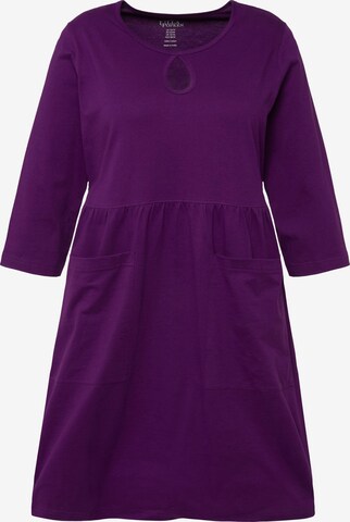 T-shirt Ulla Popken en violet : devant