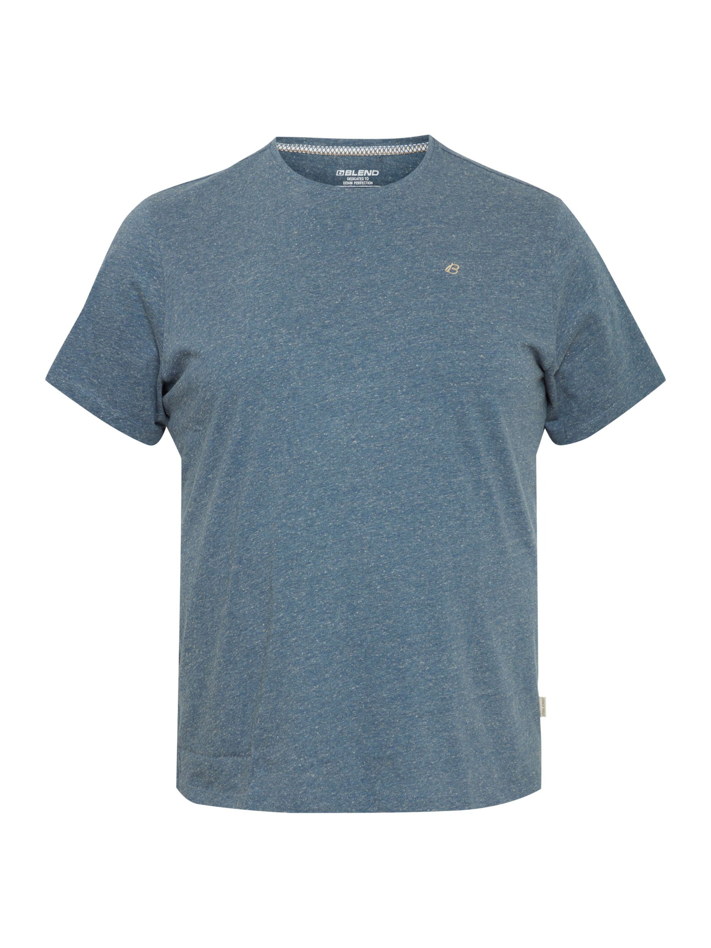 BLEND T-Shirt Big & Tall in Blau: Vorderseite