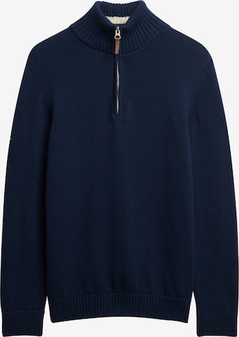 Superdry Trui in Blauw: voorkant