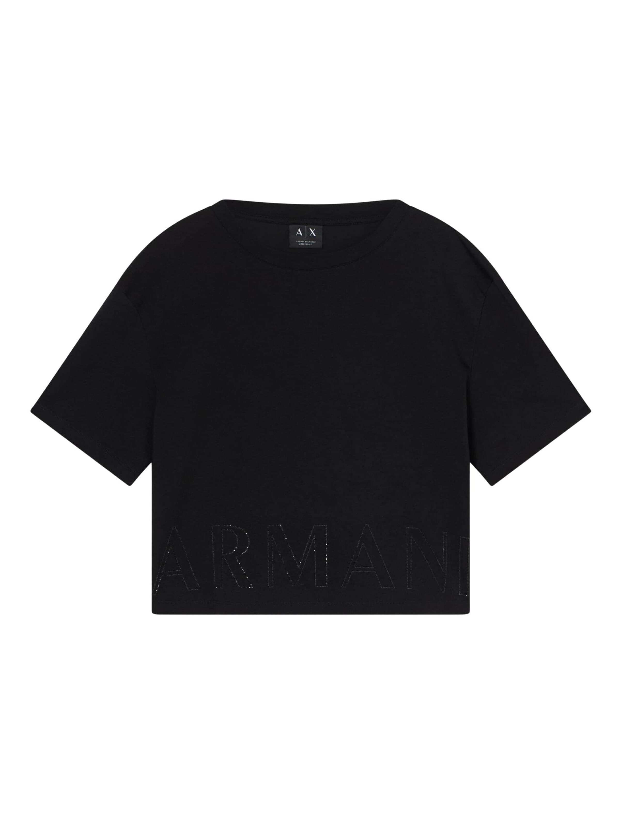 ARMANI EXCHANGE Shirts 'XW001709' i sort: forside