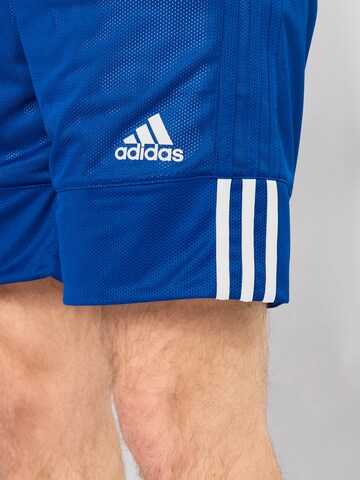 ADIDAS SPORTSWEAR Loose fit Workout Pants '3g spee rev shr' in Blue