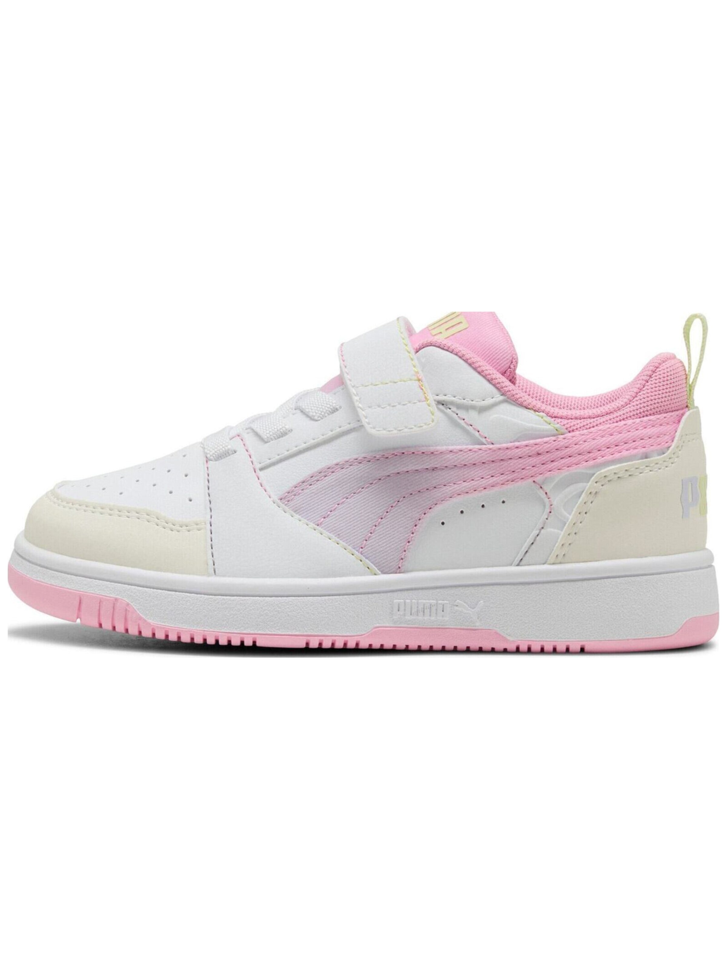 PUMA - Calzado deportivo 'Puma Rebound V6 Lo Come On Ac Ps W' en blanco: frente