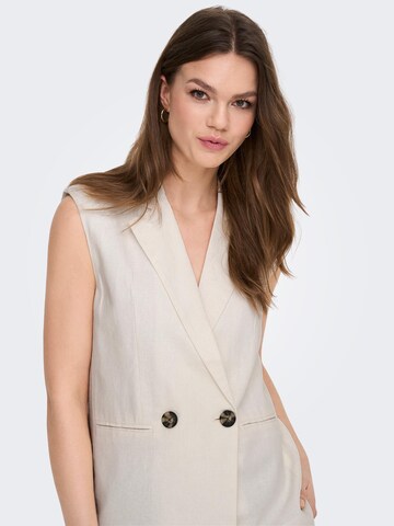 ONLY Suit vest 'Caro' in White