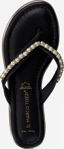 MARCO TOZZI T-Bar Sandals in Black