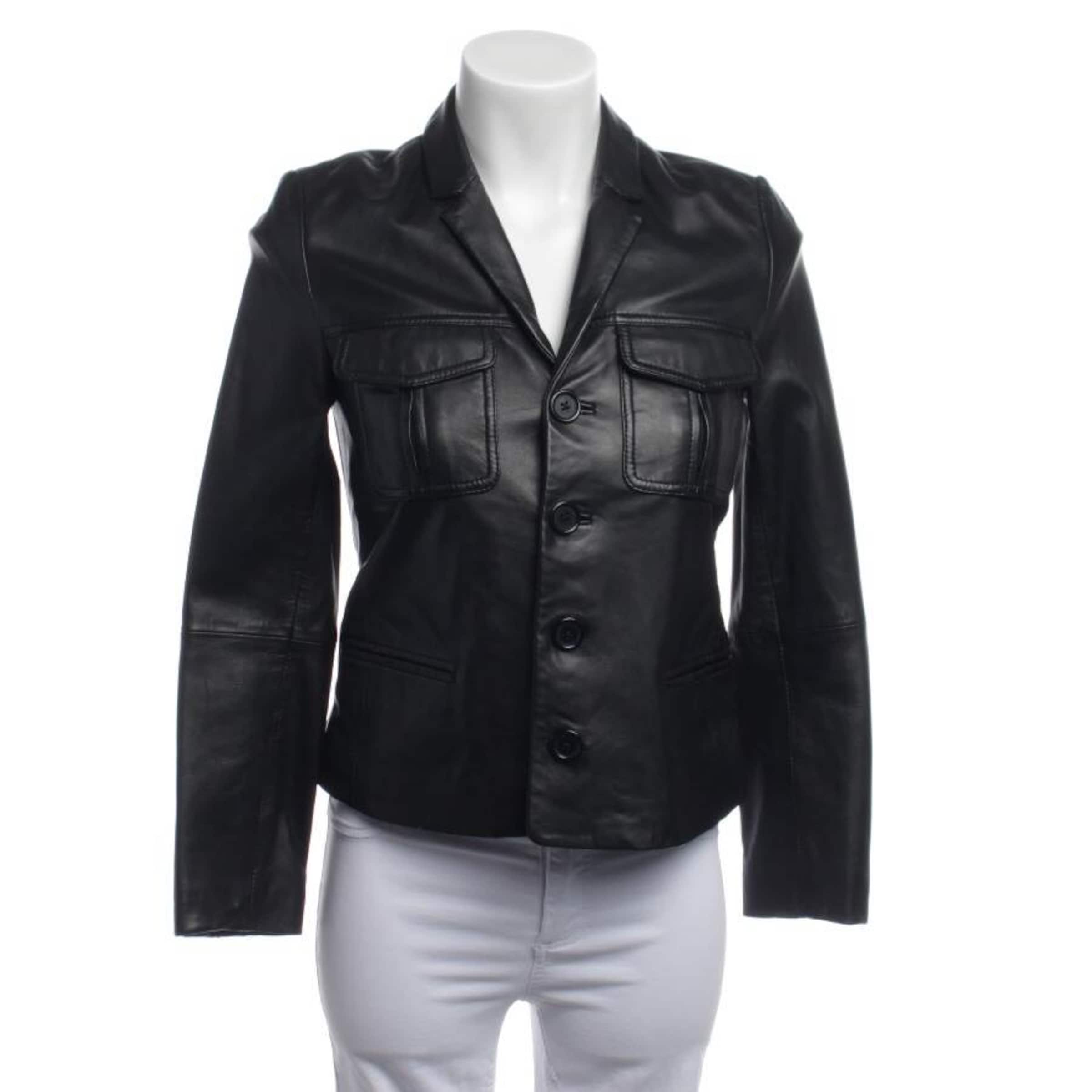 Zadig & Voltaire Jacket & Coat in S in Black: front