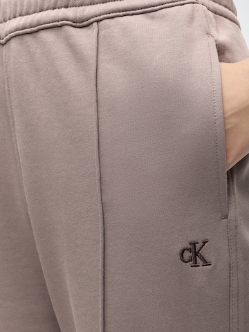 Calvin Klein Jeans Loosefit Hose in Grau