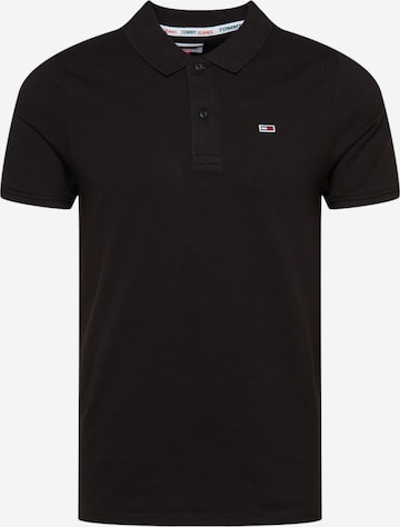 Tricou de la Tommy Jeans pe negru: față