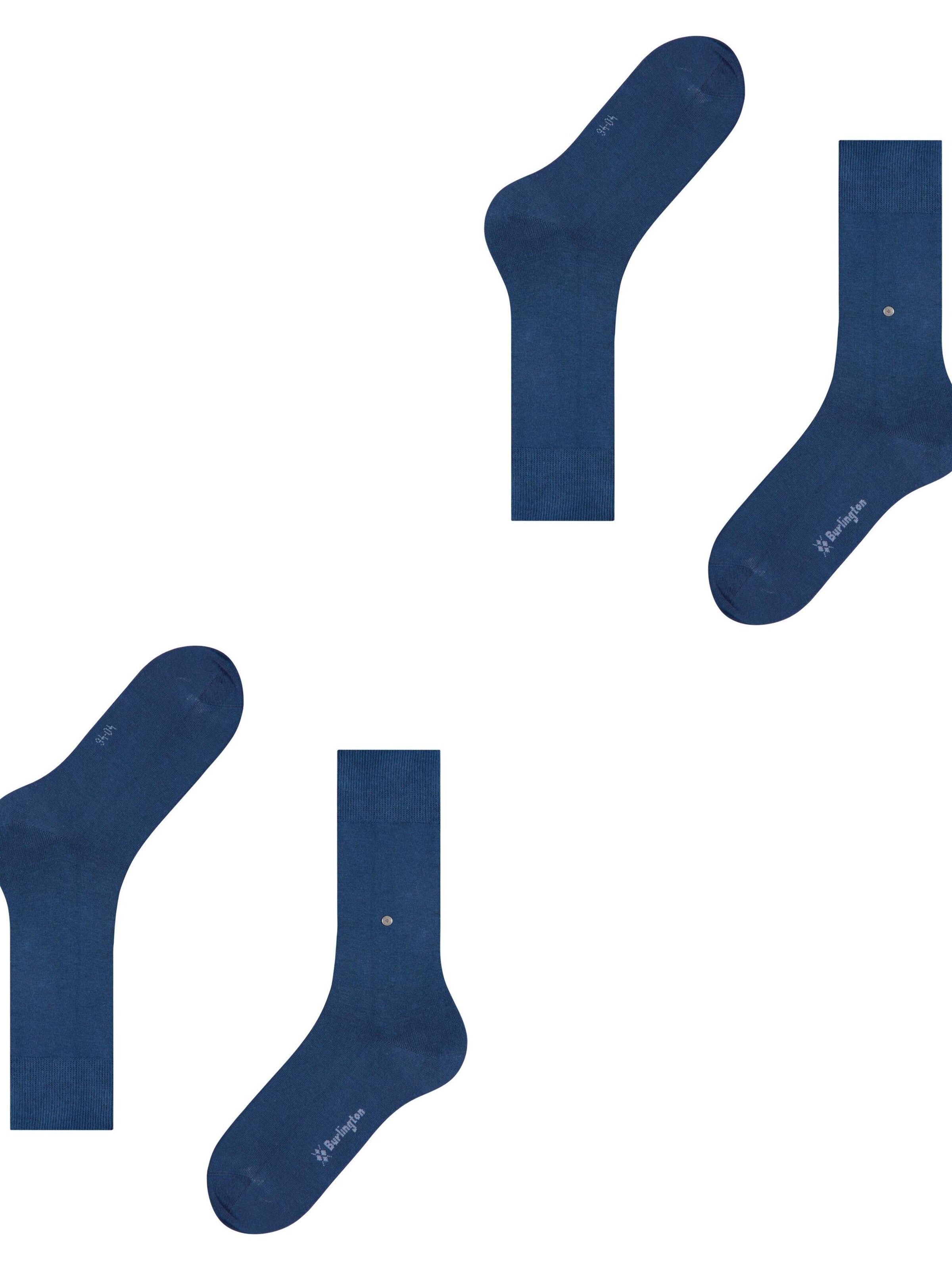 BURLINGTON Socks 'Everyday 2-Pack' in Blue