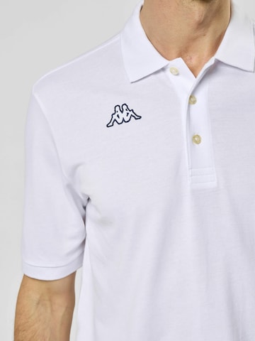 KAPPA - Camisa 'KMLogo Life' em branco
