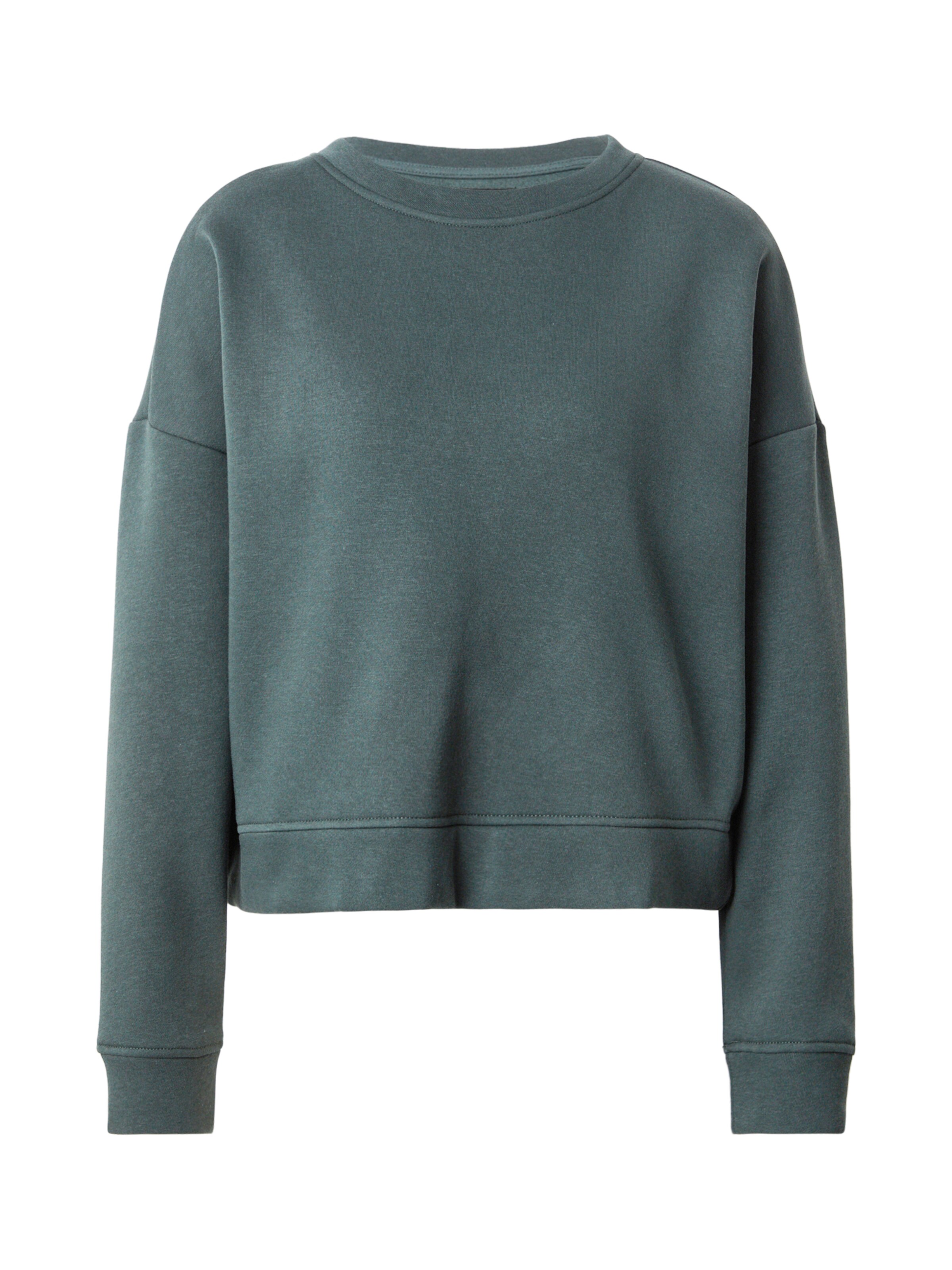 PIECES Sweatshirt 'PCCHILLI' in Grün: Vorderseite