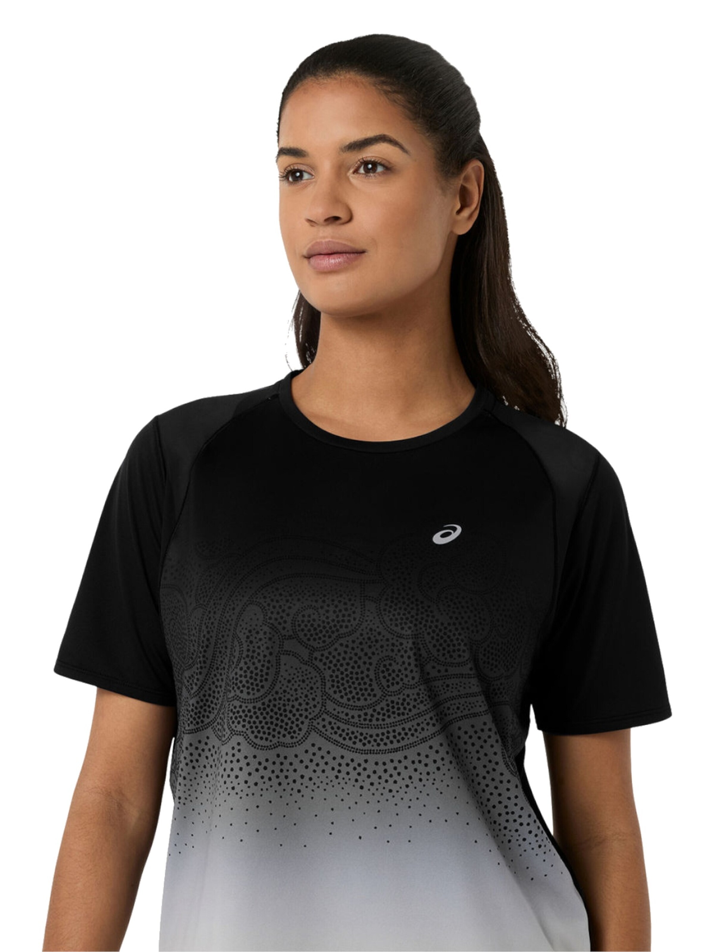 ASICS Shirt 'ASICS Road Fade SS'‌‌‌‌‌ in Schwarz