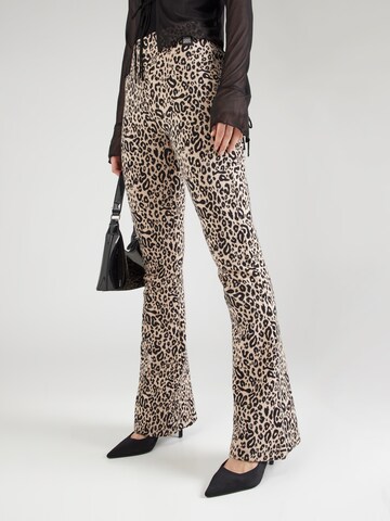 HUGO Flared Hose 'Nalentine_1' in Beige: Vorderseite