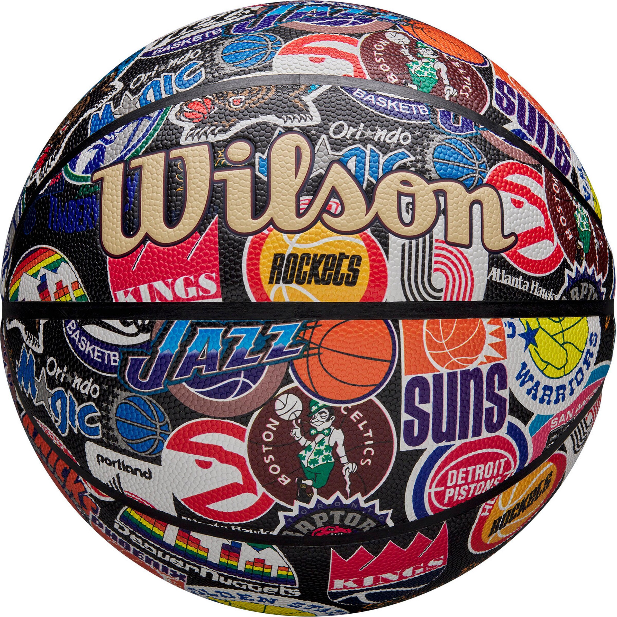 WILSON Ball 'NBA All Team Retro' in Mixed colors
