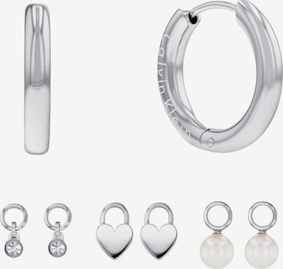 Calvin Klein Jewelry set in Silver / Pearl white, Item view
