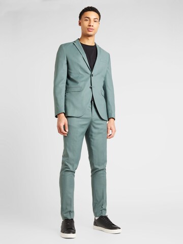 Coupe slim Costume 'SOLARIS' JACK & JONES en vert : devant