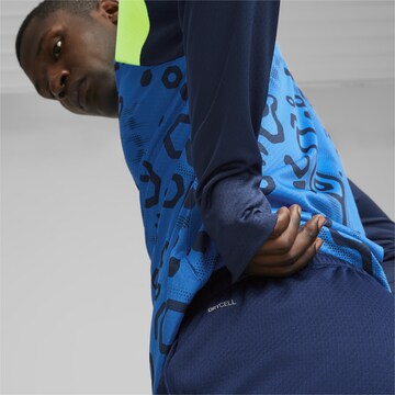 PUMA Slim fit Workout Pants 'IndividualCUP' in Blue
