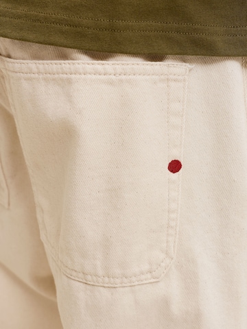 R.D.D. ROYAL DENIM DIVISION Loosefit Broek in Beige