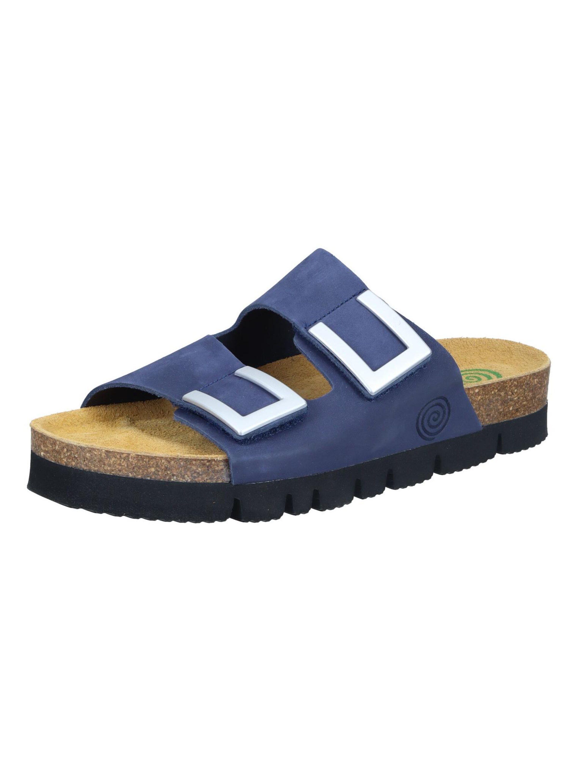 DR. BRINKMANN Mules 'Pantoletten BONILLO' in Blue: front