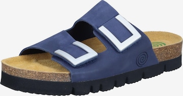 DR. BRINKMANN Mules 'Pantoletten BONILLO' in Blue: front