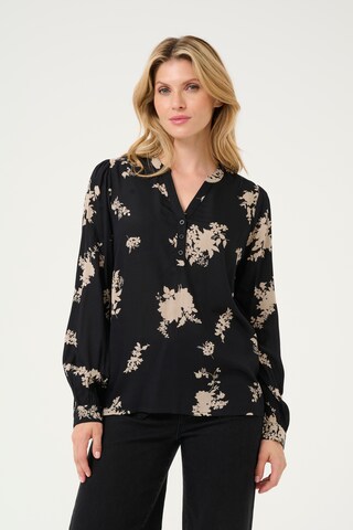 Kaffe Bluse 'Somia' i sort: forside